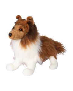 Douglas Toys Plüschtier Sheltie Whispy in Braun-Weiß 40 cm