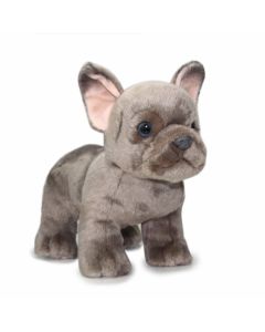 Kuscheltier Französische Bulldogge grau 26 cm