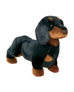 Dackel Kuscheltier Spats schwarz braun 37 cm