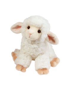 Pl&uuml;schtier Lamm Dollie in Wei&szlig;