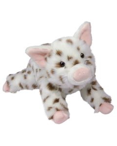 Schwein Kuscheltier gefleckt 42 cm groß Levi DLux