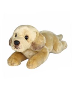 Stofftier Labrador hell liegend 35 cm von Suki