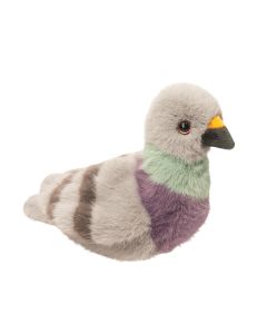 Taube Kuscheltier Vogel Parker grau 18 cm